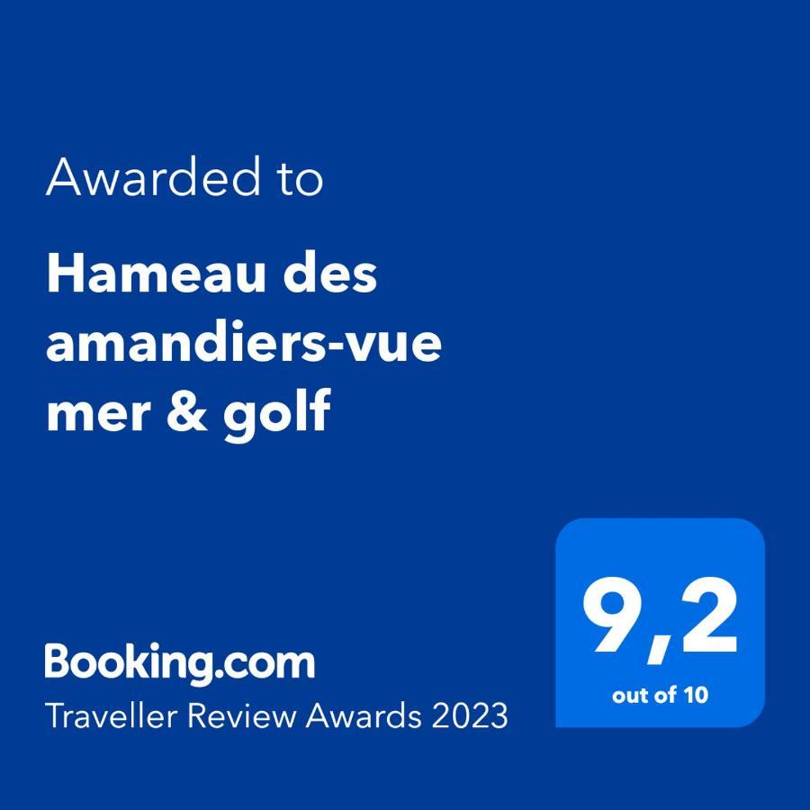 Hameau Des Amandiers-Vue Mer & Golf Сен Сир сюр Мер Екстериор снимка